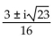 <strong>Solve the equation by the quadratic formula. </strong> A) B) C) D)