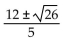 <strong>Solve the equation by the quadratic formula. </strong> A) B) C) D)