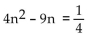<strong>Solve the equation by the quadratic formula. </strong> A) B) C) D)