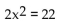 <strong>Solve the equation by the quadratic formula. </strong> A) B) C) 12 D) 11