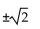 <strong>Solve the equation by the quadratic formula. </strong> A) B) C) D)