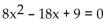 <strong>Write an equation that has the given solutions. </strong> A) B) C) D)