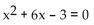 <strong>Write an equation that has the given solutions. </strong> A) B) C) D)