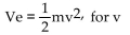 Solve for the indicated variable. Assume the variable you are solving for must be greater than 0. -