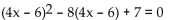 Solve the equation. - 