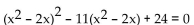 Solve the equation. - 