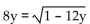 Solve the equation. - 