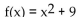 Find the vertex and axis of symmetry of the graph of the function. -