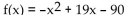 Find the x-intercepts (if any) of the graph of the function. If the x-intercepts are irrational, round your answers to the nearest tenth. - 