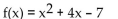 Find the x-intercepts (if any) of the graph of the function. If the x-intercepts are irrational, round your answers to the nearest tenth. - 