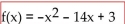 Express the function in the form f(x) = a(x - h)2 + k and indicate the vertex. -