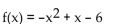 Express the function in the form f(x) = a(x - h)2 + k and indicate the vertex. -