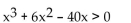 Solve the inequality and give the solution in interval notation. -