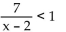 Solve the inequality and give the solution set in set builder notation. - 