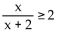 Solve the inequality and give the solution set in set builder notation. - 