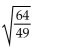 <strong>Evaluate the radical expression if it is a real number. Use a calculator to approximate irrational numbers to the nearest hundredth. If the expression is not a real number, so state. </strong> A) 1.07 B) C) 0.4 D) 1