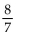 <strong>Evaluate the radical expression if it is a real number. Use a calculator to approximate irrational numbers to the nearest hundredth. If the expression is not a real number, so state. </strong> A) 1.07 B) C) 0.4 D) 1