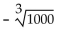 <strong>Evaluate the radical expression if it is a real number. Use a calculator to approximate irrational numbers to the nearest hundredth. If the expression is not a real number, so state. </strong> A) 100 B) -10 C) 10 D) not a real number