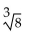 <strong>Evaluate the radical expression if it is a real number. Use a calculator to approximate irrational numbers to the nearest hundredth. If the expression is not a real number, so state. </strong> A) 4 B) 2 C) 3 D) not a real number