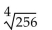 <strong>Evaluate the radical expression if it is a real number. Use a calculator to approximate irrational numbers to the nearest hundredth. If the expression is not a real number, so state. </strong> A) 16 B) 4 C) 64 D) not a real number