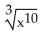 <strong>Write the expression in exponential form. Assume that all variables represent positive real numbers. </strong> A) B) C) D)