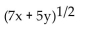 <strong>Write the expression in exponential form. Assume that all variables represent positive real numbers. </strong> A) B) C) D)