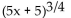 <strong>Write the expression in radical form. Assume that all variables represent positive real numbers. </strong> A) B) C) D)