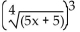 <strong>Write the expression in radical form. Assume that all variables represent positive real numbers. </strong> A) B) C) D)