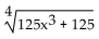 <strong>Write the expression in radical form. Assume that all variables represent positive real numbers. </strong> A) B) C) D)