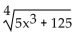 <strong>Write the expression in radical form. Assume that all variables represent positive real numbers. </strong> A) B) C) D)