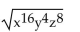 <strong>Simplify the radical expression. Write the answer in radical form when appropriate. </strong> A) B) C) D)