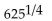 <strong>Evaluate if possible. If the expression is not a real number, so state. </strong> A) 5 B) 20 C) 3125 D) 100
