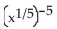 <strong>Simplify. Write the answer in exponential form without negative exponents. </strong> A) x B) C) D)
