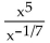 <strong>Simplify. Write the answer in exponential form without negative exponents. </strong> A) B) C) D)