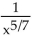 <strong>Simplify. Write the answer in exponential form without negative exponents. </strong> A) B) C) D)