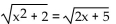 Solve and check your solution(s). If the equation has no real solution, so state. -