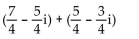 Add or subtract. - 