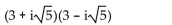 Multiply. Write the result in the form a + bi. - 