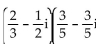 Multiply. Write the result in the form a + bi. -  i