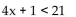 <strong>Solve the inequality and give the solution in interval notation. </strong> A) B) C) D)