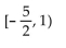 <strong>Solve the inequality and give the solution in interval notation. </strong> A) B) C) D)