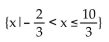<strong>Solve the inequality and give the solution set. </strong> A) B) C) D)