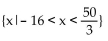 <strong>Solve the inequality and give the solution set. </strong> A) B) C) D)