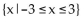 <strong>Solve the inequality and give the solution set. </strong> A) {x|-3 < x < 3} B) C) D) { }
