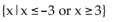 <strong>Find the solution set for the inequality. </strong> A) B) C) D)