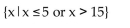 <strong>Find the solution set for the inequality. </strong> A) B) C) D)