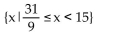 <strong>Find the solution set for the inequality. </strong> A) B) C) D)