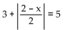 <strong>Find the solution set for the equation. </strong> A) {-2, 6} B) {-6, 2} C) {-2, 2} D) {-6, 6}