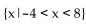 <strong>Find the solution set for the inequality. </strong> A) B) C) D)