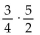<strong>Find the product. Simplify the answer. Write your answer as a mixed number.</strong> A) B) 6 C) D)